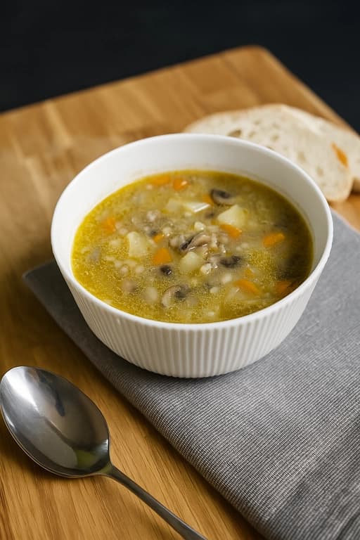 Mushroom Buckwheat Soup