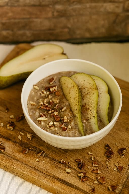 Pear Pecan Oatmeal