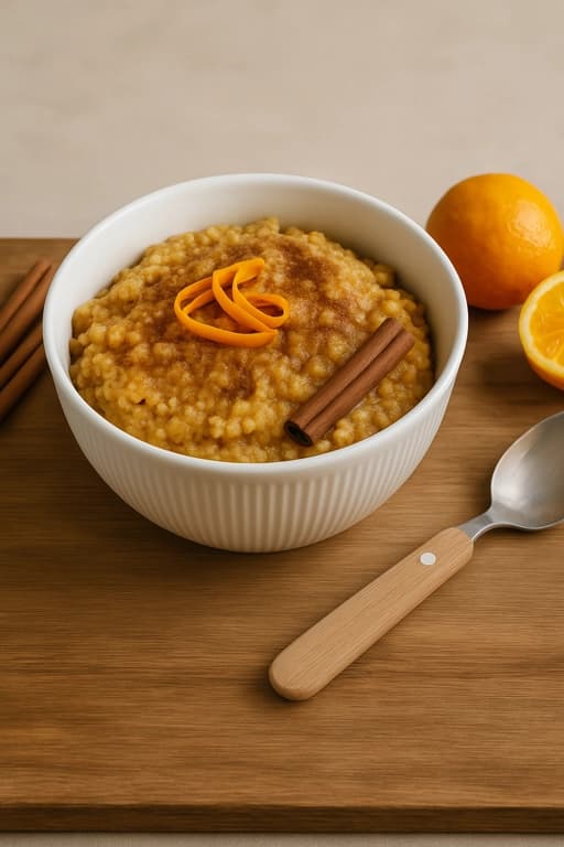 Pumpkin Millet Porridge