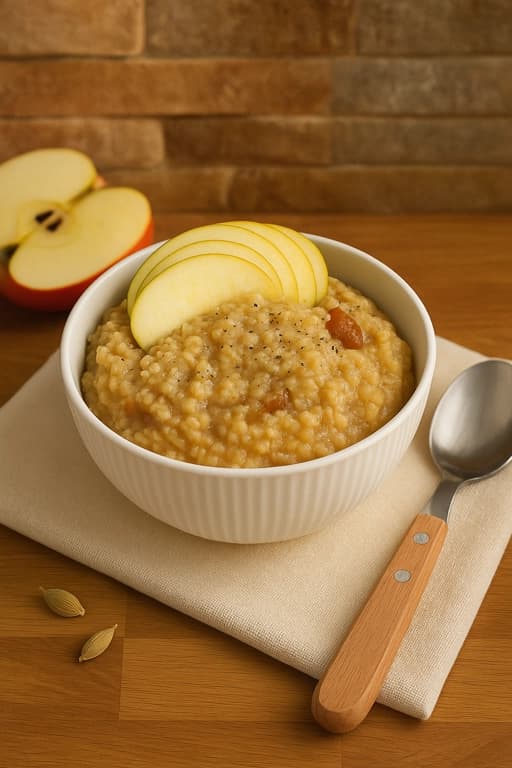 Apple Millet Porridge