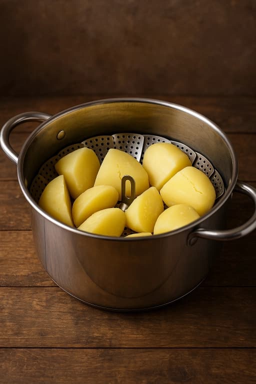 Steamed Potatoes